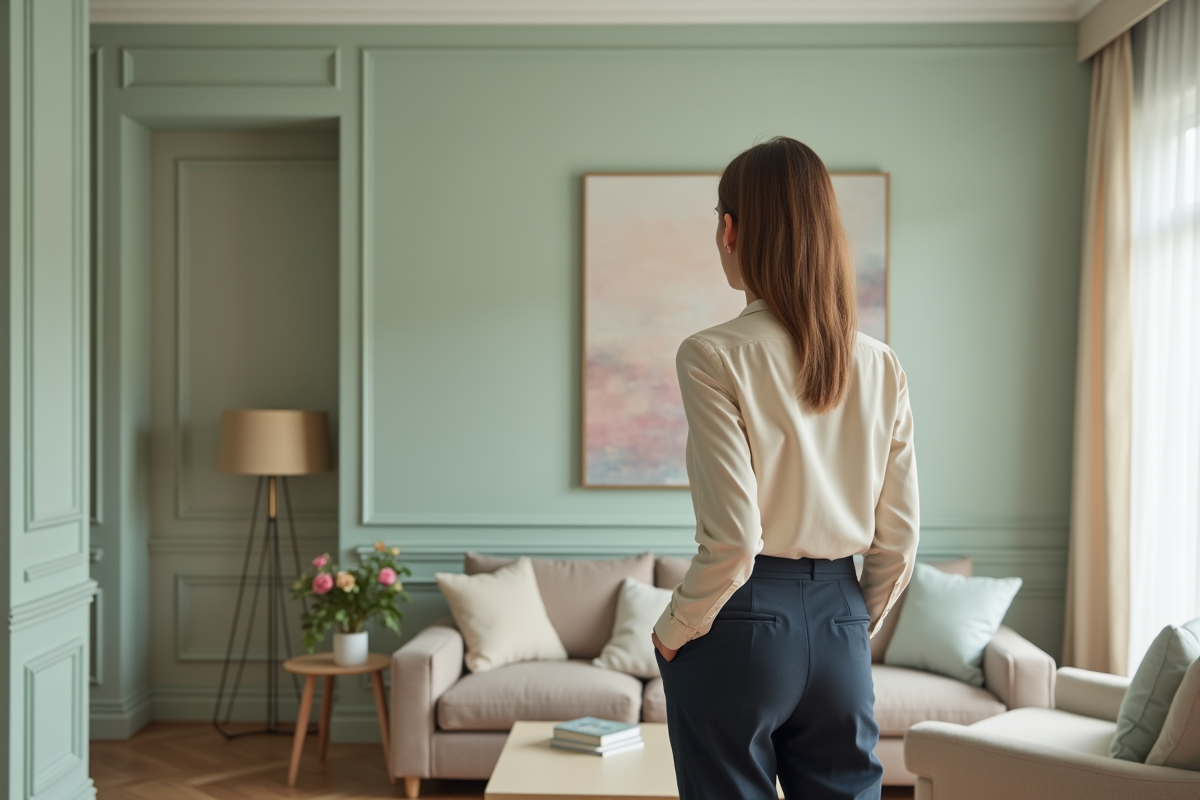 Couleur de mur optimale pour valoriser un tableau