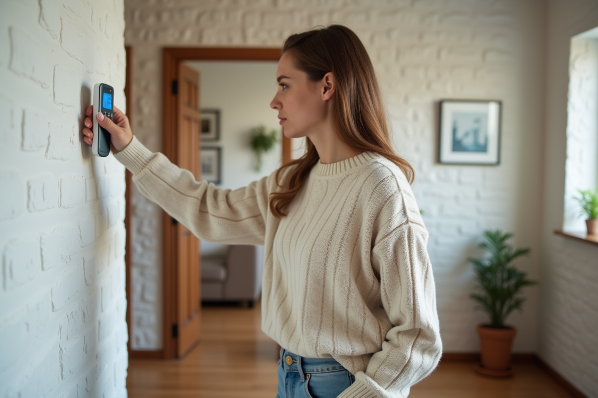 Placement optimal du thermomètre dans une maison