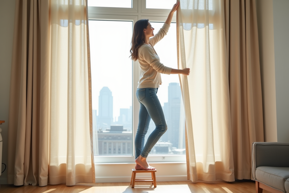 Accrochage de rideaux dans un appartement : les règles à respecter